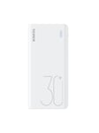 Sense 8+ Powerbank - Hvid - 30000 mAh