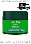 Weleda Skin Food Face Night Cream, Night Moisturiser for Dry Skin, Moisturising