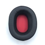 Remplacement Oreillettes en Mousse Coussin d'oreille Coussin pour Audio-Technica ATH-WS660BT SR30BT AR5BT IS Étui pour casque Noir Rouge Mesh