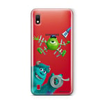 ERT GROUP Original Disney TPU Case for Samsung Galaxy A10, Liquid Silicone Cover, Flexible and Slim, Protective for Screen, Shockproof and Anti-Scratch Phone Case Transparent