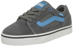 Vans Y Torer, Basket mode garçon - Gris (Suede Pewter), 27 EU (10.5 US)