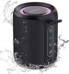 Enceinte Bluetooth Deeyaple, Baffle Bluetooth au Basse Intense, Enceinte Connectée Bluetooth 5.3, 15W Haut Parleur Bluetooth,