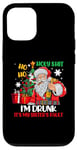 Coque pour iPhone 12/12 Pro Ho-Ho Holy Sh t I'm Drunk C'est la faute de ma sœur Noël