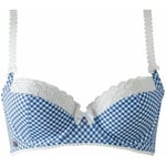 Rembourrés Brigitte Bardot  Soutien-gorge coques bleu Badinage