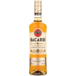 BACARDÍ Carta Oro Superior Gold Rum, 40% ABV, 70cl / 700ml, Iconic Caribbean Rum Perfect for Cuba Libre Cocktails