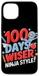 iPhone 13 100 Days of School Ninja Warrior Student Kid Teacher Martial Case