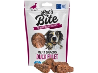 Let's Bite Lets Bite Meat Snacks. Duck Fillet, 80 g - (12 pk/ps)
