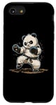 Coque pour iPhone SE (2020) / 7 / 8 Strong Judo Panda - Judoka japonais Arts Martiaux