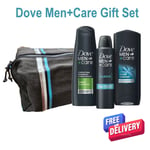 Dove Men+Care Washbag Restore Bodywash & Antiperspirant Gift Set Men