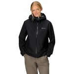 Marmot Femme Minimalist Pertex Jacket, Veste Imperméable en Pertex, Veste de Pluie Légère, Imperméable Coupe-Vent, Coupe-Vent Respirant, Adaptée pour la Course et la Randonnée, Black, XS