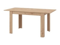 Table à manger extensible 4 à 6 personnes - Naturel clair - VENOLA