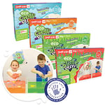 4 x Eco Play Bundle from Zimpli Kids, Magically turns water into thick, colourful Eco-Friendly Slime, Sustainable & Recyclable Children’s Playtime Toy, Certified Biodegradable Gift