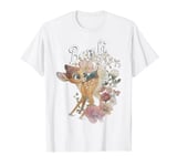 Disney Bambi Floral Portrait T-Shirt