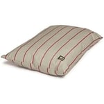 Danish Designs Heritage Housse de Couette à Chevrons Beige/Bordeaux Taille M 71 x 98 cm