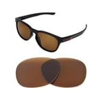 NEW POLARIZED BRONZE REPLACEMENT LENS FOR OAKLEY MOONLIGHTER SUNGLASSES