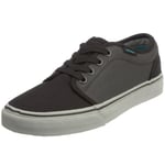 Vans Vulcanized, Unisex-Adults' Trainers, Ripstop Black/Mid Grey, 8 UK