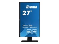 iiyama ProLite XUB2792HSC-B1 - Écran LED - 27" - 1920 x 1080 Full HD (1080p) @ 75 Hz - IPS - 250 cd/m² - 1000:1 - 4 ms - HDMI, DisplayPort, USB-C - haut-parleurs - noir