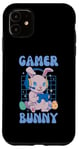 Coque pour iPhone 11 Lapin de jeu de Pâques - Design de jeu de Pâques pour garçons et filles