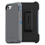 OtterBox iPhone SE 3rd & 2nd Gen, iPhone 8 & iPhone 7 (not Compatible with Plus Sized Models) Defender Series Case - MARATHONER, Rugged & Durable, with Port Protection, Includes Holster Clip Kickstand