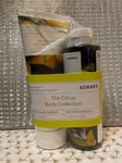 Korres The Citrus Body Collection Body Cleanser 250ml Body Smoothing Milk 200ml