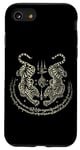 iPhone SE (2020) / 7 / 8 Sak Yant Thai Tattoo Tigers Muay Thai traditional Thailand Case