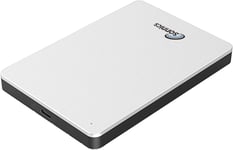 500Gb Type C Usb 3.1 Externes Portable Durs Disques Pour Fenêtres Pc, Mac, Smart Tv, Xbox One/Série X & Ps4 /Ps5, Argent