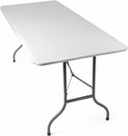 Petite Table Pliant Résine Métal Camping Fêtes Foire 180x70x74 CM 161