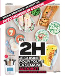 En 2h je cuisine pour toute la semaine au robot cuiseur - 50 recettes - 10 semaines de menus (Cartonné)