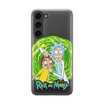 ERT GROUP Coque de téléphone Portable pour Samsung S23 Plus Original et sous Licence Officielle Rick and Morty Motif Rick & Morty 007 adapté à la Forme du téléphone Portable, partiel imprimé