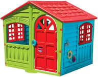 Palplay Plastic Playhouse, House of Fun, Indoor and Outdoor UV130 X 111 X 115cm