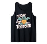 Childrens Today I wanna be a Tortoise Tshirt | Kids Tortoise Tank Top