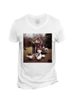 T-Shirt Homme Col V Paul Mccartney Et Sa Famille Beatles Rock Pop Star