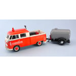 VW 12 PICK UP" 1962 ROAD SERVICE SET" 1:24 MotorMax Auto Stradali Die Cast