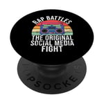 Rap Battles The Social Media Fight Hip Hop des années 90 PopSockets PopGrip Adhésif