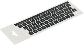 Touches De Clavier Allemand Autocollantes Pour Pc Et Ordinateur Portable Différentes Tailles Au Choix Avec Laminé De Protection Mat 14X14 Mm Noir