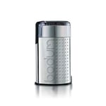 BODUM - 11160-57EURO-4SS - Moulin à Café électrique à Lamelles - 150 W - Coque métallique