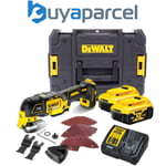 Dewalt DCS356P2 18v XR Brushless 3 Speed Multi Tool + 29 Accessories 2x5.0ah Bat