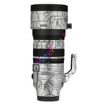 Autocollant d'objectif Sigma 70-200 f2.8 L Mount,peau de couverture de décalcomanie pour Sigma 70-200mm F2.8 DG jazz OS Protector Coat 70200 Round Sticker Film - Type Fantasy White