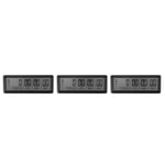 3X Big Digital Countdown Days Timer Clock - 999 Days Count Down Clock Timer for