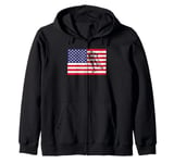 Best American Flag Stunt Scooter Designs Men Women Riders Zip Hoodie