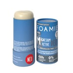 Foamie Déodorant solide « Refresh » pour homme, parfum intense et rafraîchissant, 48 h, déodorant efficace sans aluminium, déodorant végétalien et sans plastique, 40 g