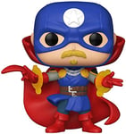 Funko POP! Marvel: Infinity Warps - Soldier Supreme - Glow In the Dark Ed, - Collectable Vinyl Figure - Gift Idea - Official Merchandise - Toys for Kids & Adults - Comic Books Fans