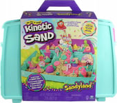 Spin Master Kinetic Sand - Sandyland Sand Case, Play Sand (3 Different Colors, Total 907 Grams Of Sand)