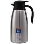 304 Stainless Steel 2L Thermal Flask Vacuum Insulated Water Pot Coffee Tea5519