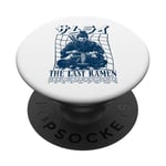 Samurai Warrior "The Last Ramen" Japonais Ukiyo-e Streetwear PopSockets PopGrip Adhésif