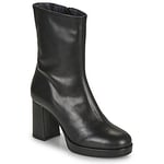 Bottines Myma  6786-CUIR-NOIR