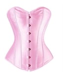 ZXF Bustiers et Corsets Femme Femmes Corset Sexy Body Satin Slim Shaper Bretelles Overbust Taille Plus Corset Bustier (Color : 3, Size : XX-Large)