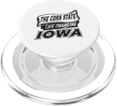 Iowa State Life Changing Funny Iowa PopSockets PopGrip for MagSafe