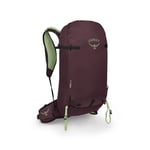 Osprey Firn 28 skidryggsäck (unisex) - Elderberry Purple/Peppermint Green, S/M