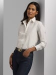 Lauren Ralph Lauren Jamelko Long Sleeve Shirt, White